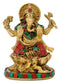 Lord Vinayaka Statue with Stones
