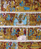 'Ramayana' The Story of Rama - A Narrative Kalamkari Painting