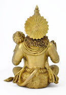 Lord Hanuman Blessing Figure Holding Mace 16.75"