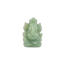 Ganadhipati Lord Vinayak - Aventurine Gemstone Statue