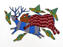 Hunting Tiger Gond Panting