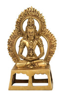 Radiant Shiva - Brass Sculpture
