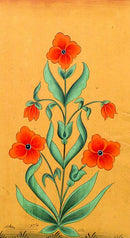 Flowers II-Mugal Art Painting