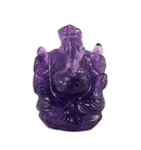 Royal Ganesha - Amethyst Stone Figurine