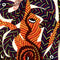 Gond Tribal Painting - The Serpent Power