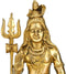 "Ascetic God Shiva" Brass Sculpture