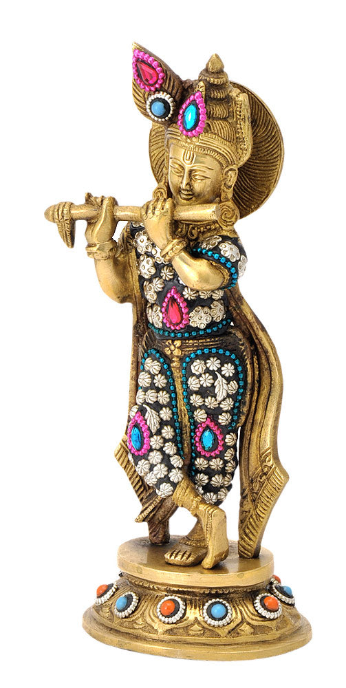 Mesmerizing Fluting Krishna