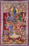 Lord Ardhanariswara - Kalamkari Painting