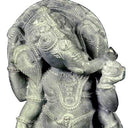 Ganesha Loves Modaks - Hand Craved Stone Statue