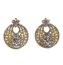 Fresh White Flower Fashion Earrings Tops for Womens