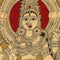 Goddess Lakshmi Mata - Cotton Kalamkari Painting