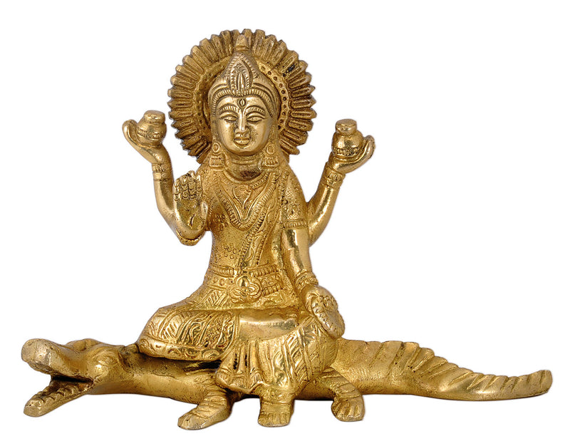 Devi Ganga Ma Brass Statue