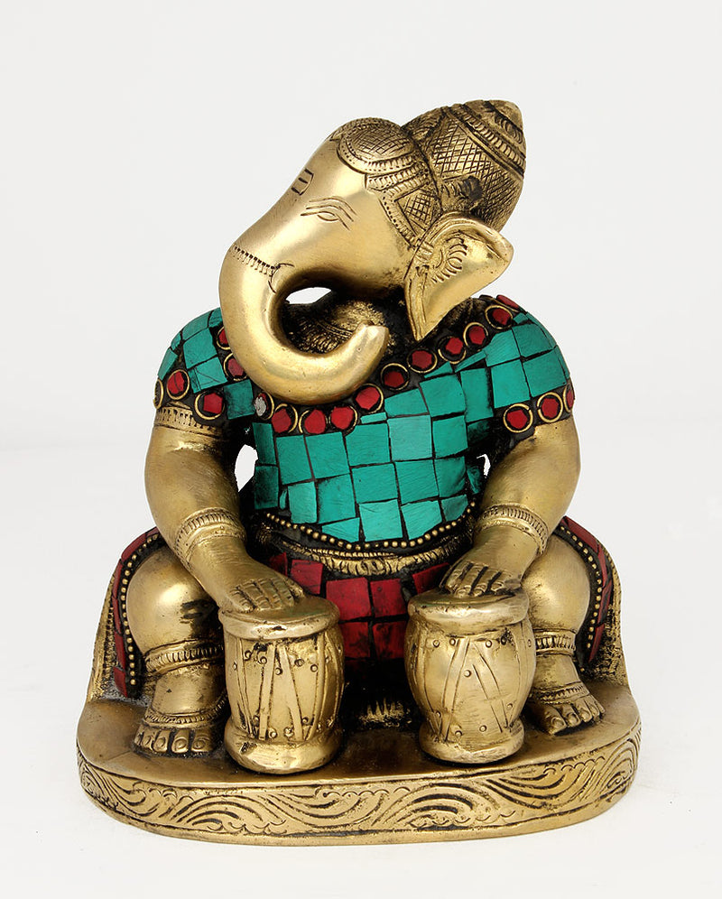 Ganesha Playing Tabla