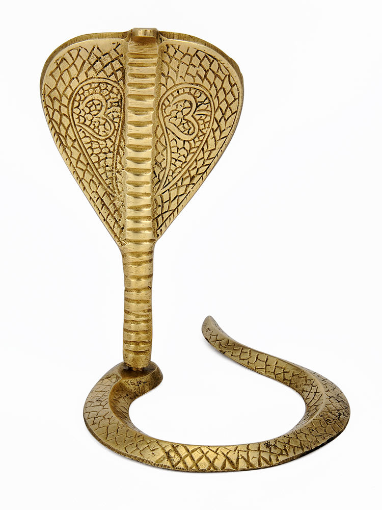 Naag Devta Figure with Om Engraving