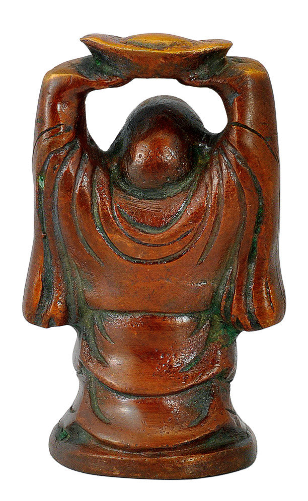 Brass Feng Shui Laughing Buddha