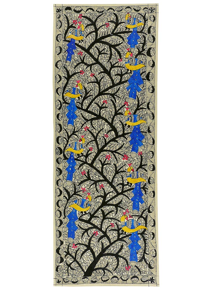 Tree of Life Madhubani Painting