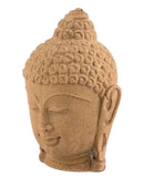Hand Crafted Fine Buddha Head - Decorative Stone Carving