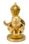 Brass Shiva Lingam Protected By Snake