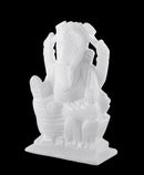 Blessing Lord Ganesha Soft Stone Statue