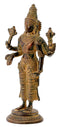 Sri Vishnu Antiquated Artwork Statue