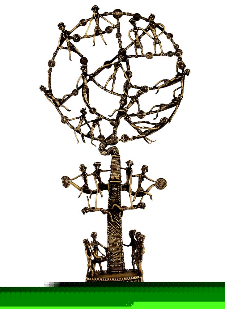Tree of Joy - Dhokra Lost Wax Casting
