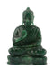 Lord Buddha Abhya Mudra - Green Aventurine Gemstone Statue 4"