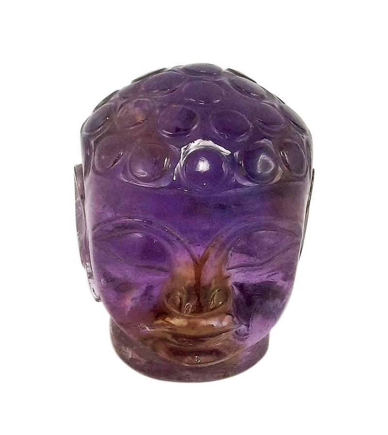Lord Buddha Head - Amethyst Stone