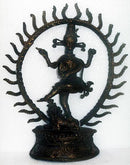 Tribal Shiva-Nataraja 10"