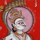 "Lord Balarama Holding Mace" Patachitra Painting 19"