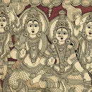 Shri Ram Darbar - Cotton Kalamkari Painting 87"