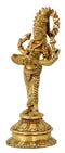 Brass Deeplaxmi Statue Showpiece