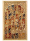 Happy Animals - Large 2 mtr. Kalamkari Painting