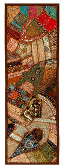 Wonderful Earth - Heavely Embroidered Runner Tapestry