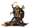 Ferocious Kali Standing on Lord Shiva