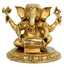 Lord Vinayaka Playing Dholak