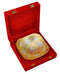 Floral Engraved Silver Plated Bowl in Velvet Box