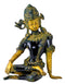 Devraja Indra Brass Idol 9"