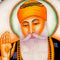 Sri Guru Nanak Dev - Hand Painted Marble Saucer