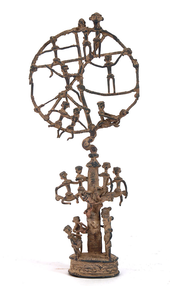 Dhokra Tribal Tree of Life Sculpture