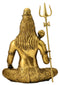 Sitting Lord Shiva Mahadeva Brass 19.25" Statue