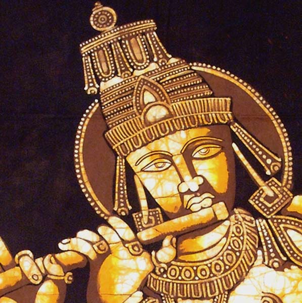 Murlidhar Krishna - Batik Painting