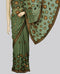 Shimmer Saree with Floral Work