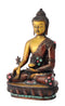 Medicine Buddha of Healing Brass Figure