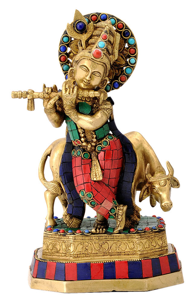 Gopala Krishna Playing Flute