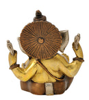 Brass Ganesha Figure 5.75"