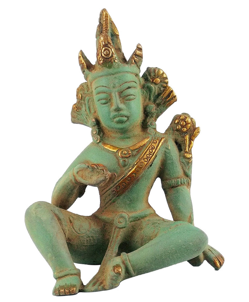 Devraja Lord Indra Antiquated Statue
