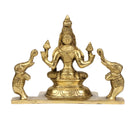 Gajalakshmi Devi Brass Statue