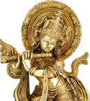 Brass Sculpture 'Murli Manohar Krishna'