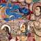 Griefing king Dasaratha - Hindu Epic Ramyana Painting 42"