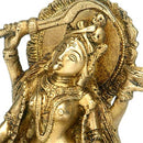 Fire Goddess Kali - Brass Statue